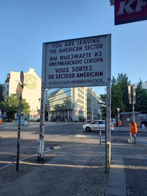 Checkpoint Charlie, Berlin, Germany, July 30, 2025