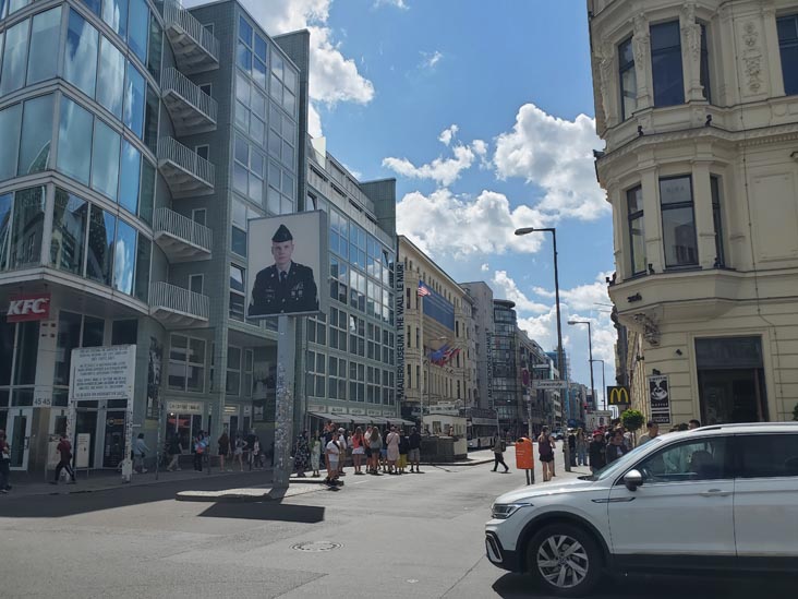 Checkpoint Charlie, Berlin, Germany, July 30, 2025