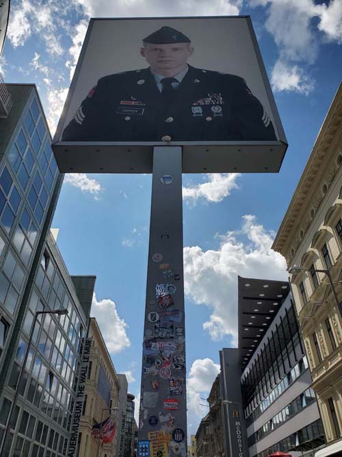 Checkpoint Charlie, Berlin, Germany, July 30, 2025