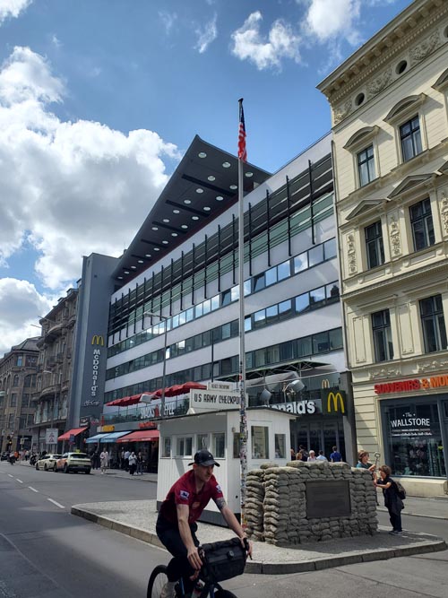 Checkpoint Charlie, Berlin, Germany, July 30, 2025