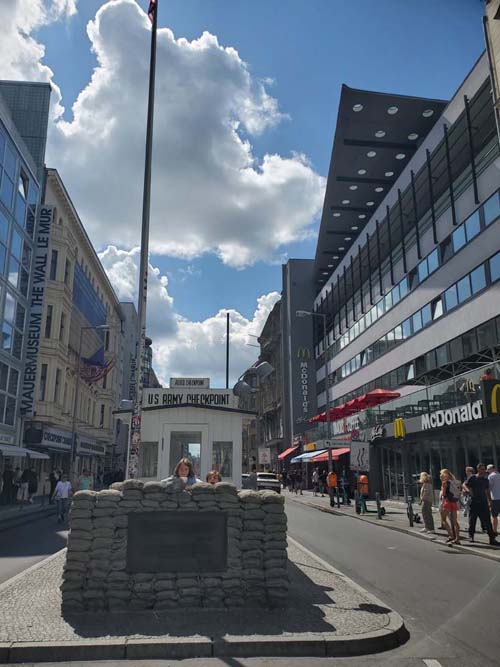 Checkpoint Charlie, Berlin, Germany, July 30, 2025
