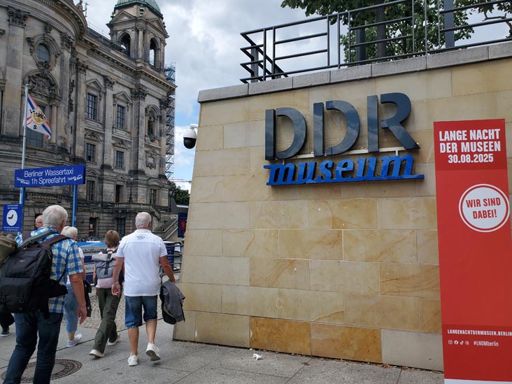 DDR Museum, Karl-Liebknecht-Straße 1, Berlin, Germany, July 30, 2025