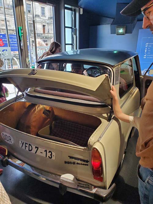 Trabant P601 Car, DDR Museum, Berlin, Germany, July 30, 2025