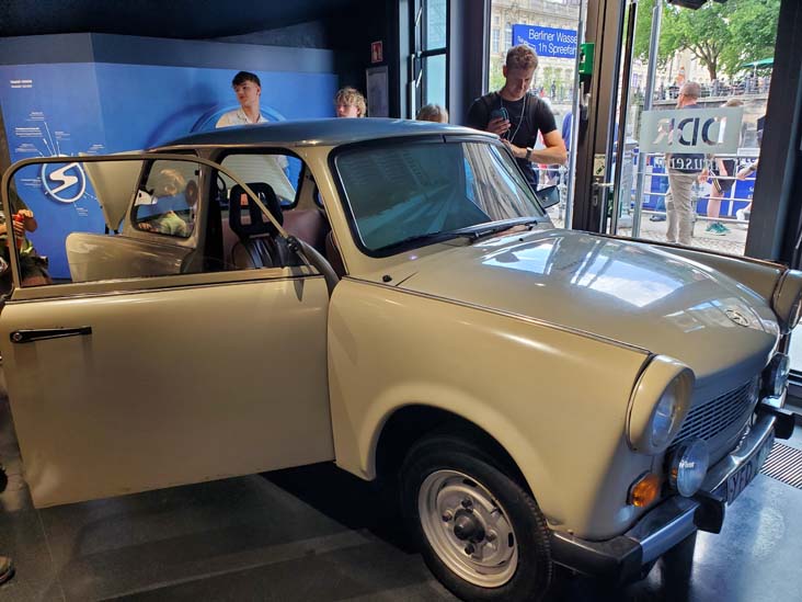 Trabant P601 Car, DDR Museum, Berlin, Germany, July 30, 2025