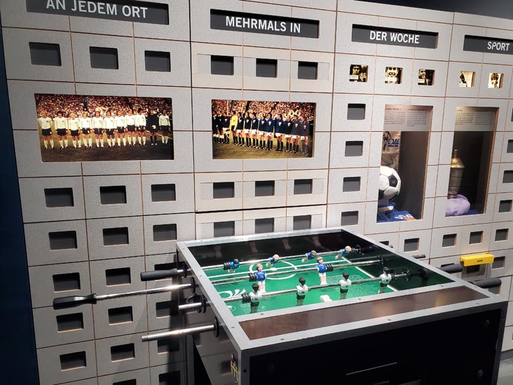 National Football Team Exhibit, DDR Museum, Berlin, Germany, July 30, 2025