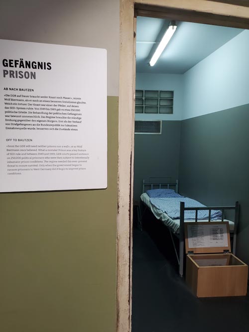 Prison Exhibit, DDR Museum, Berlin, Germany, July 30, 2025