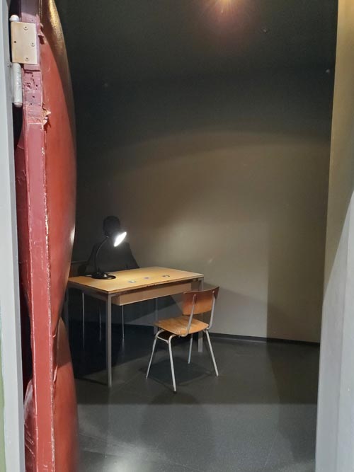 Interrigation Exhibit, DDR Museum, Berlin, Germany, July 30, 2025