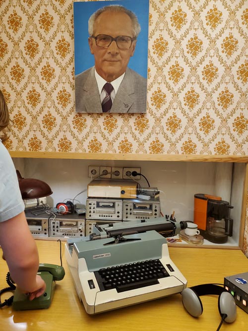 Stasi Listening Station, DDR Museum, Berlin, Germany, July 30, 2025