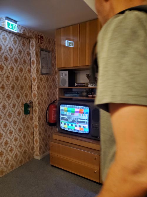 High-Rise Tower Block Flat, DDR Museum, Berlin, Germany, July 30, 2025