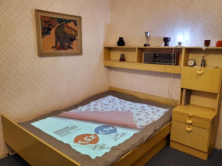 Bedroom, High-Rise Tower Block Flat, DDR Museum, Berlin, Germany, July 30, 2025