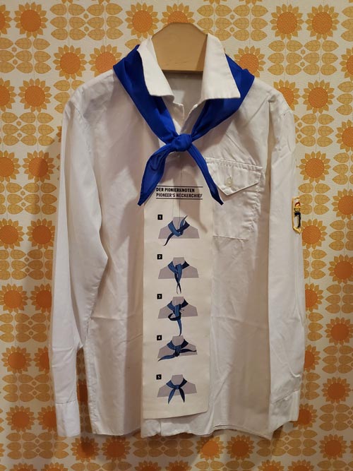 Pionier Uniform, Childrens' Bedroom, High-Rise Tower Block Flat, DDR Museum, Berlin, Germany, July 30, 2025