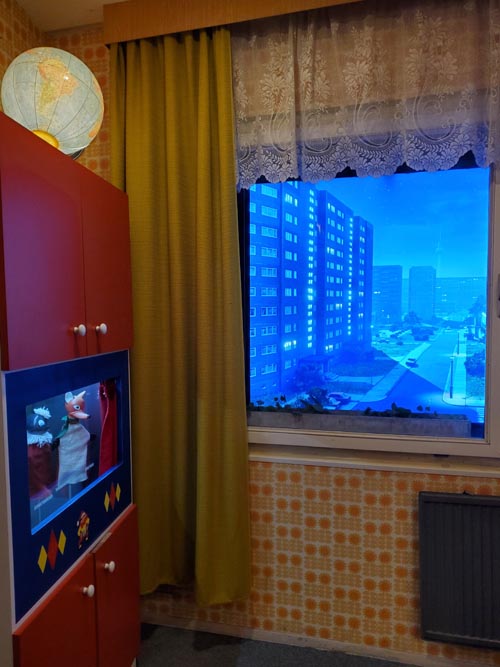 Childrens' Bedroom, High-Rise Tower Block Flat, DDR Museum, Berlin, Germany, July 30, 2025