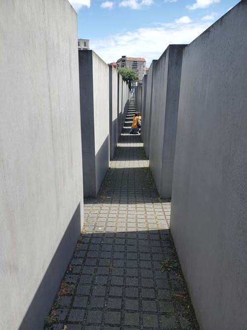 Memorial to the Murdered Jews of Europe/Denkmal für die Ermordeten Juden Europas, Berlin, Germany, July 29, 2025