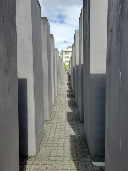 Memorial to the Murdered Jews of Europe/Denkmal für die Ermordeten Juden Europas, Berlin, Germany, July 29, 2025