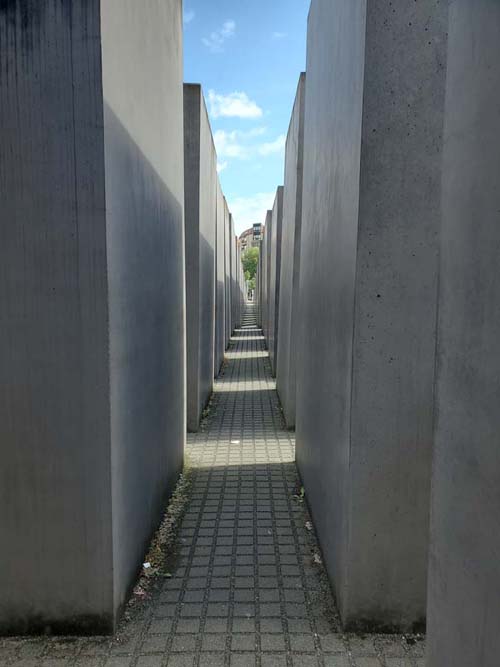 Memorial to the Murdered Jews of Europe/Denkmal für die Ermordeten Juden Europas, Berlin, Germany, July 29, 2025