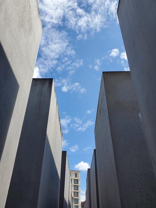 Memorial to the Murdered Jews of Europe/Denkmal für die Ermordeten Juden Europas, Berlin, Germany, July 29, 2025