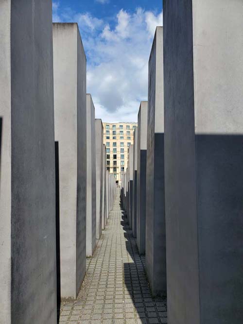 Memorial to the Murdered Jews of Europe/Denkmal für die Ermordeten Juden Europas, Berlin, Germany, July 29, 2025