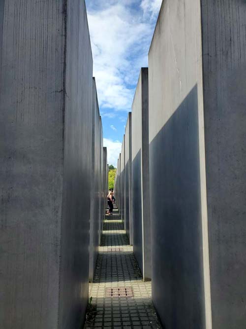 Memorial to the Murdered Jews of Europe/Denkmal für die Ermordeten Juden Europas, Berlin, Germany, July 29, 2025