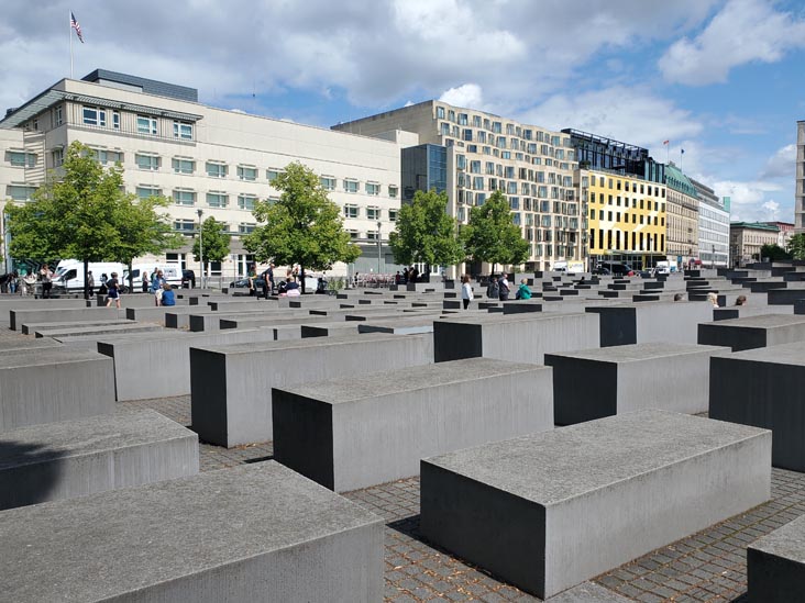 Memorial to the Murdered Jews of Europe/Denkmal für die Ermordeten Juden Europas, Berlin, Germany, July 29, 2025