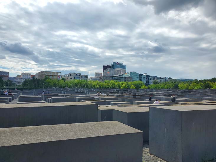 Memorial to the Murdered Jews of Europe/Denkmal für die Ermordeten Juden Europas, Berlin, Germany, July 29, 2025