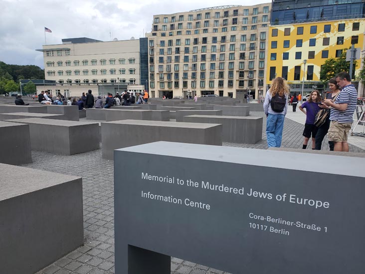 Memorial to the Murdered Jews of Europe Information Centre, Cora-Berliner-Straße 1, Berlin, Germany, July 31, 2025