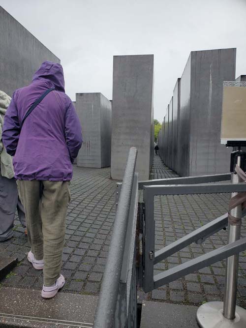 Memorial to the Murdered Jews of Europe/Denkmal für die Ermordeten Juden Europas, Berlin, Germany, July 31, 2025