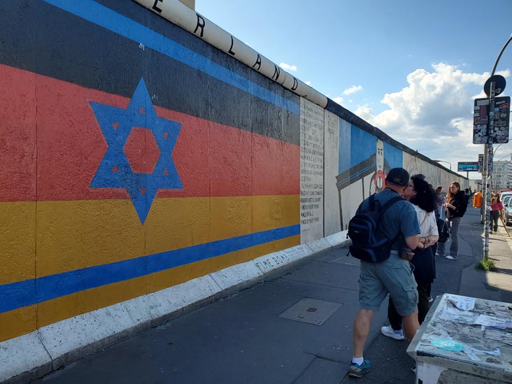 Vaterland by Günther Schaefer, East Side Gallery, Berlin, Germany, July 30, 2025