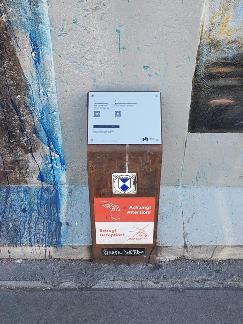 East Side Gallery, Berlin, Germany, July 30, 2025