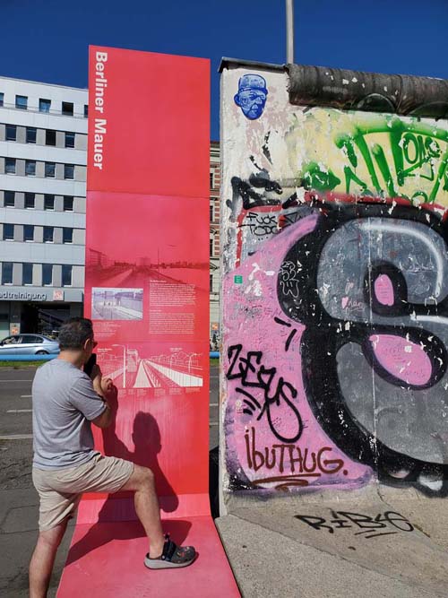 East Side Gallery, Berlin, Germany, July 30, 2025