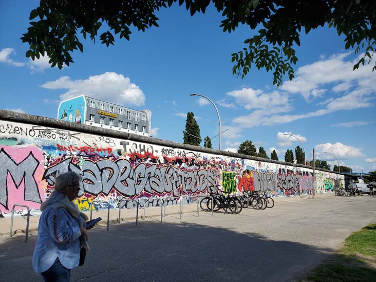 East Side Gallery, Berlin, Germany, July 30, 2025