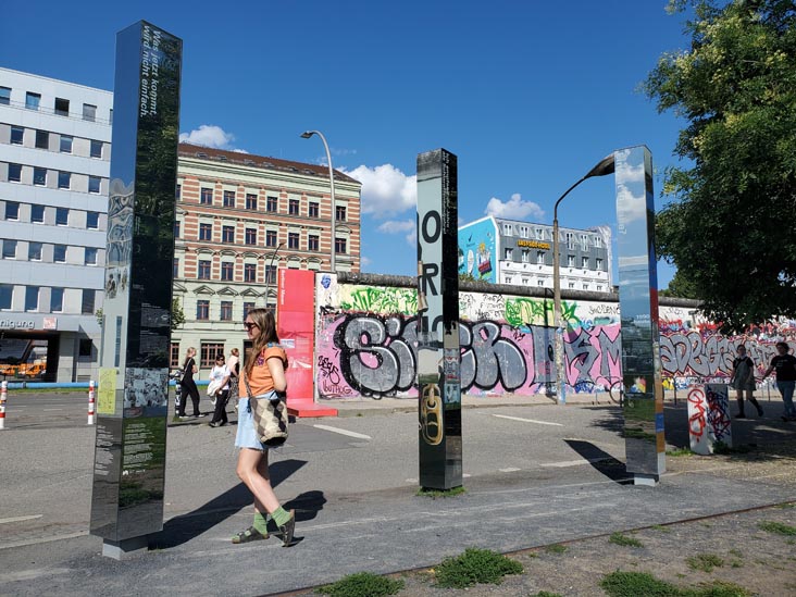 East Side Gallery, Berlin, Germany, July 30, 2025