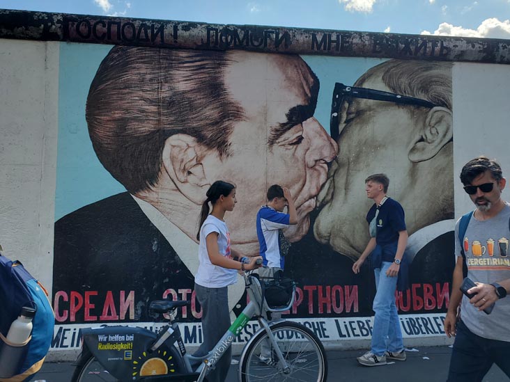 My God, Help Me to Survive This Deadly Love by Dmitri Vrubel, East Side Gallery, Berlin, Germany, July 30, 2025