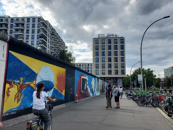 East Side Gallery, Berlin, Germany, July 30, 2025