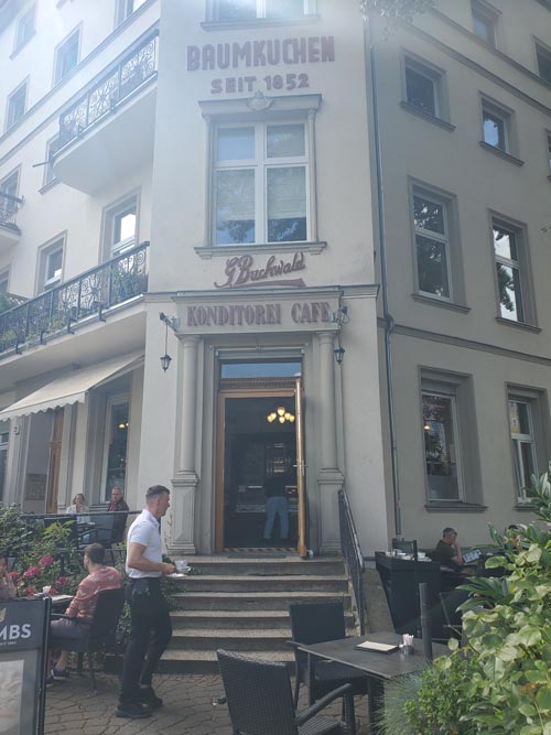 Konditorei Buchwald, Bartningallee 29, Berlin, Germany, July 29, 2025