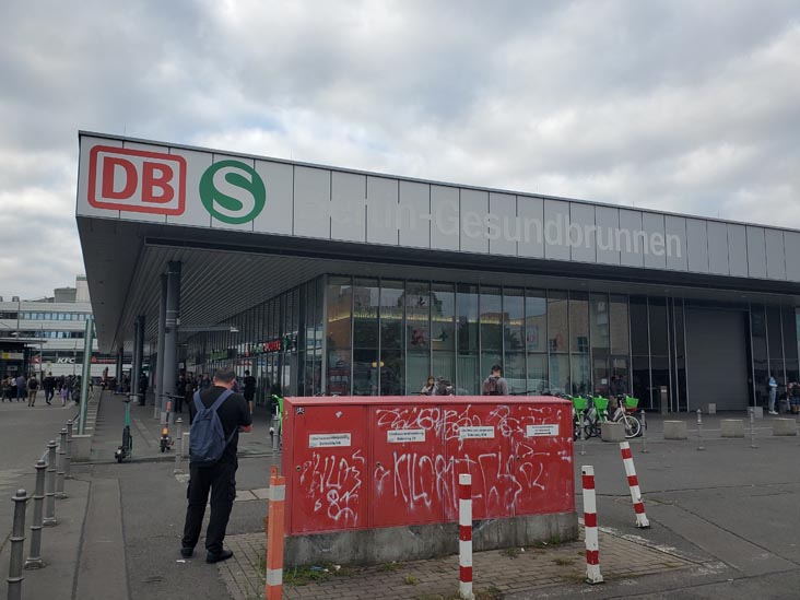 Berlin Gesundbrunnen Station, Berlin, Germany, July 31, 2025