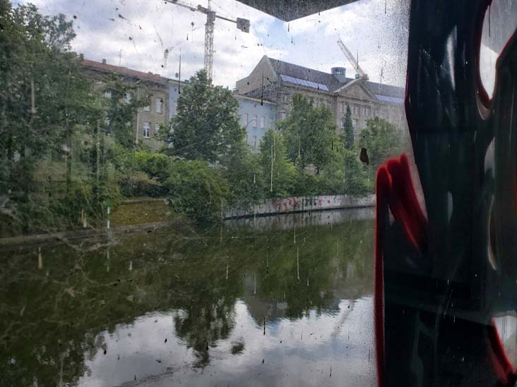 Landwehr Canal/Landwehrkanal From Hallesches Tor U-Bahn Station, Berlin, Germany, August 1, 2025