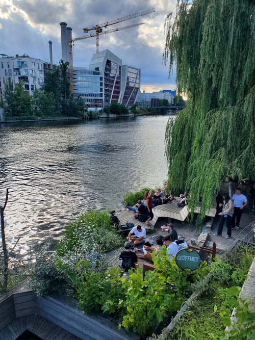 Spree From Holzmarkt 25, Berlin, Germany, July 30, 2025