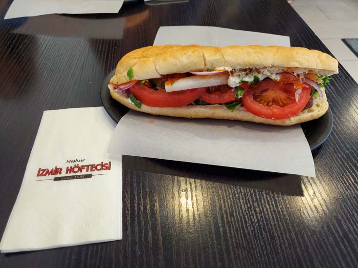 Köfte im Brot, Izmir Köftecisi (Konak-Grill), Berlin, Germany, August 1, 2025