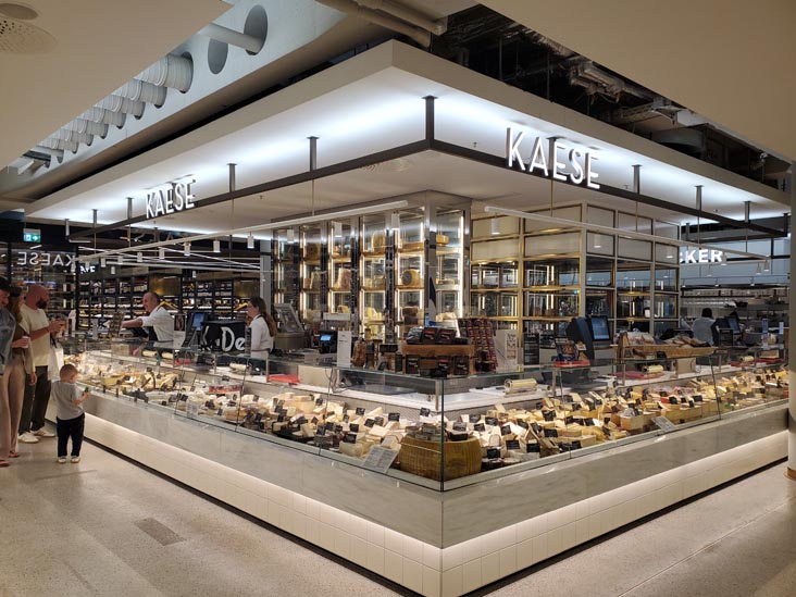 Cheese Counter, KaDeWe, Berlin, Germany, July 29, 2025