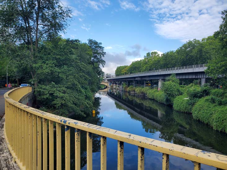 Landwehr Canal/Landwehrkanal From Zossener Brücke, Berlin, Germany, August 1, 2025