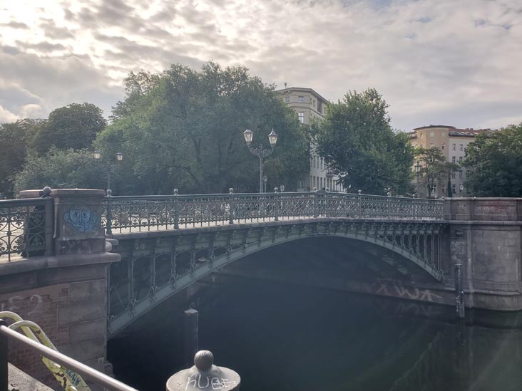 Admiralbrücke, Landwehr Canal/Landwehrkanal, Berlin, Germany, August 1, 2025
