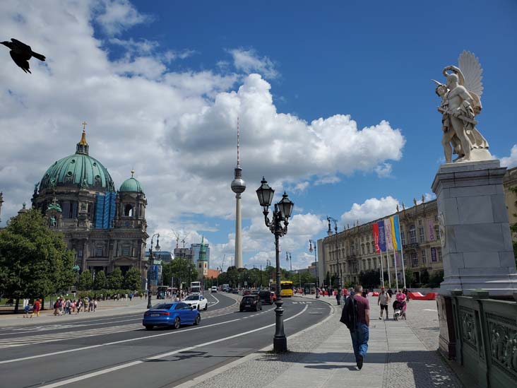 Berlin Cathedral From Schlossbrücke, Museum Island, Berlin, Germany, July 30, 2025