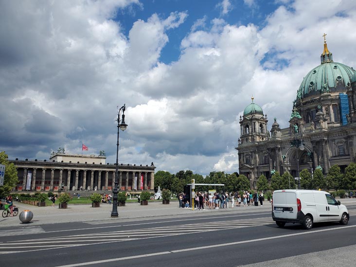 Altes Museum, Berlin Cathedral, Museum Island, Berlin, Germany, July 30, 2025