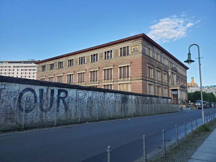 Gropius Bau, Berlin Wall, Niederkirchnerstraße, Berlin, Germany, July 30, 2025