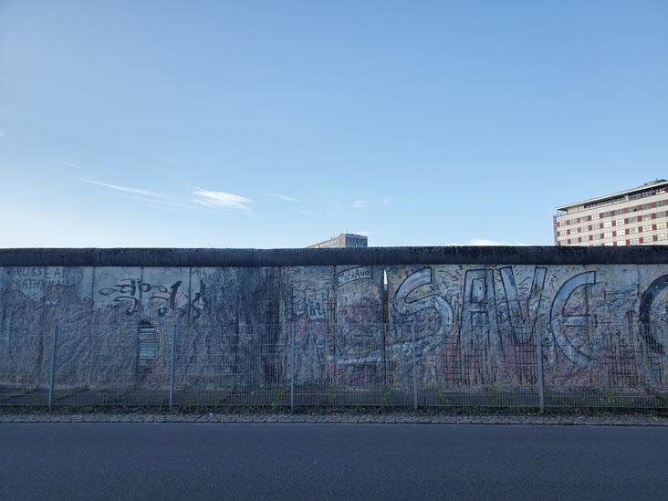 Berlin Wall, Niederkirchnerstraße, Berlin, Germany, July 30, 2025