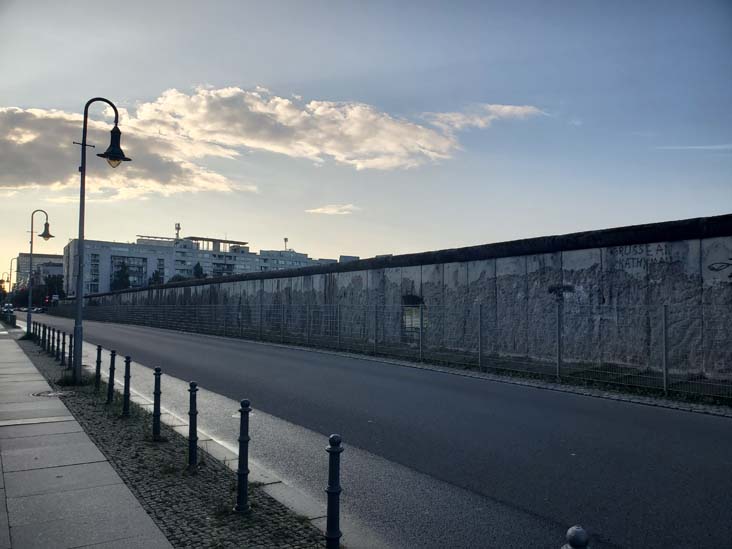 Berlin Wall, Niederkirchnerstraße, Berlin, Germany, July 30, 2025