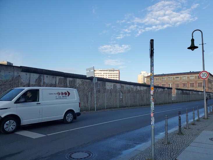 Berlin Wall, Niederkirchnerstraße, Berlin, Germany, July 30, 2025