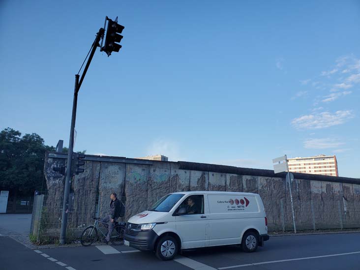 Berlin Wall, Niederkirchnerstraße, Berlin, Germany, July 30, 2025