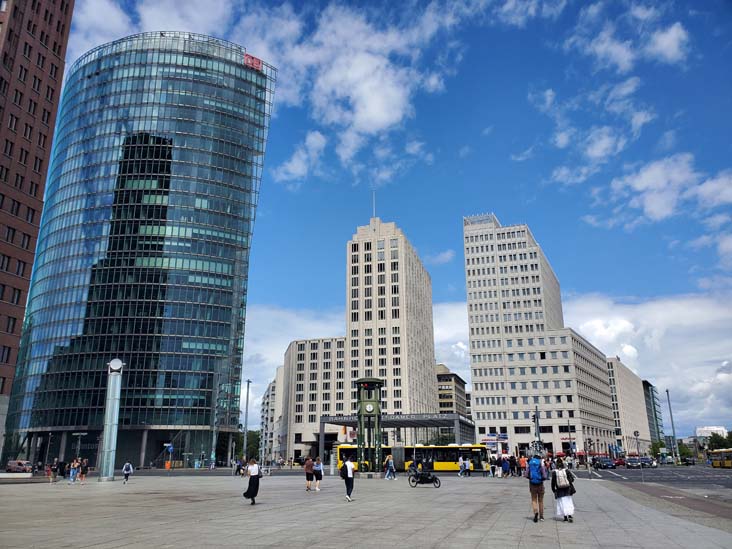 Potsdamer Platz, Berlin, Germany, July 29, 2025