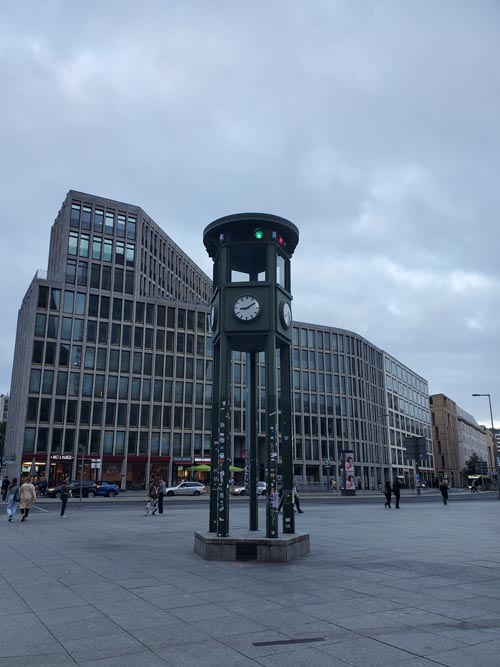 Traffic Light, Potsdamer Platz, Berlin, Germany, July 31, 2025